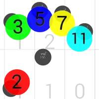 Touch Integers ℤ (+ - × ÷)